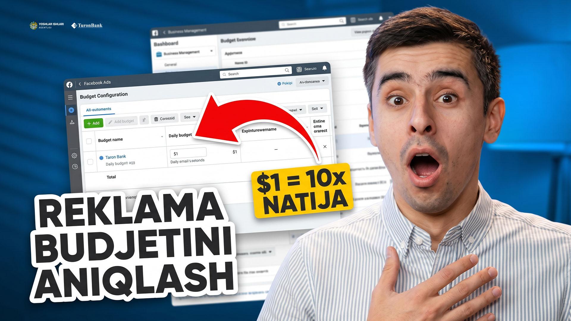  Targetda reklama budjetini aniqlash
