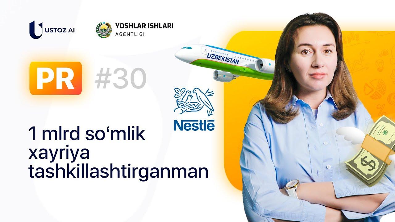 Kuchli PR menejerlar uyushtiradigan loyihalar