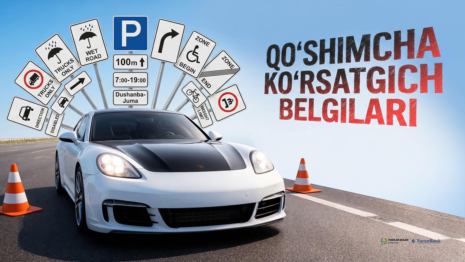 Qo'shimcha ko'rsatgich belgilari