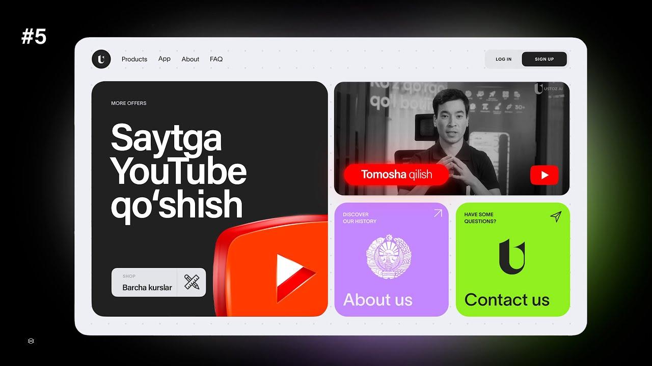 Saytga video joylash 