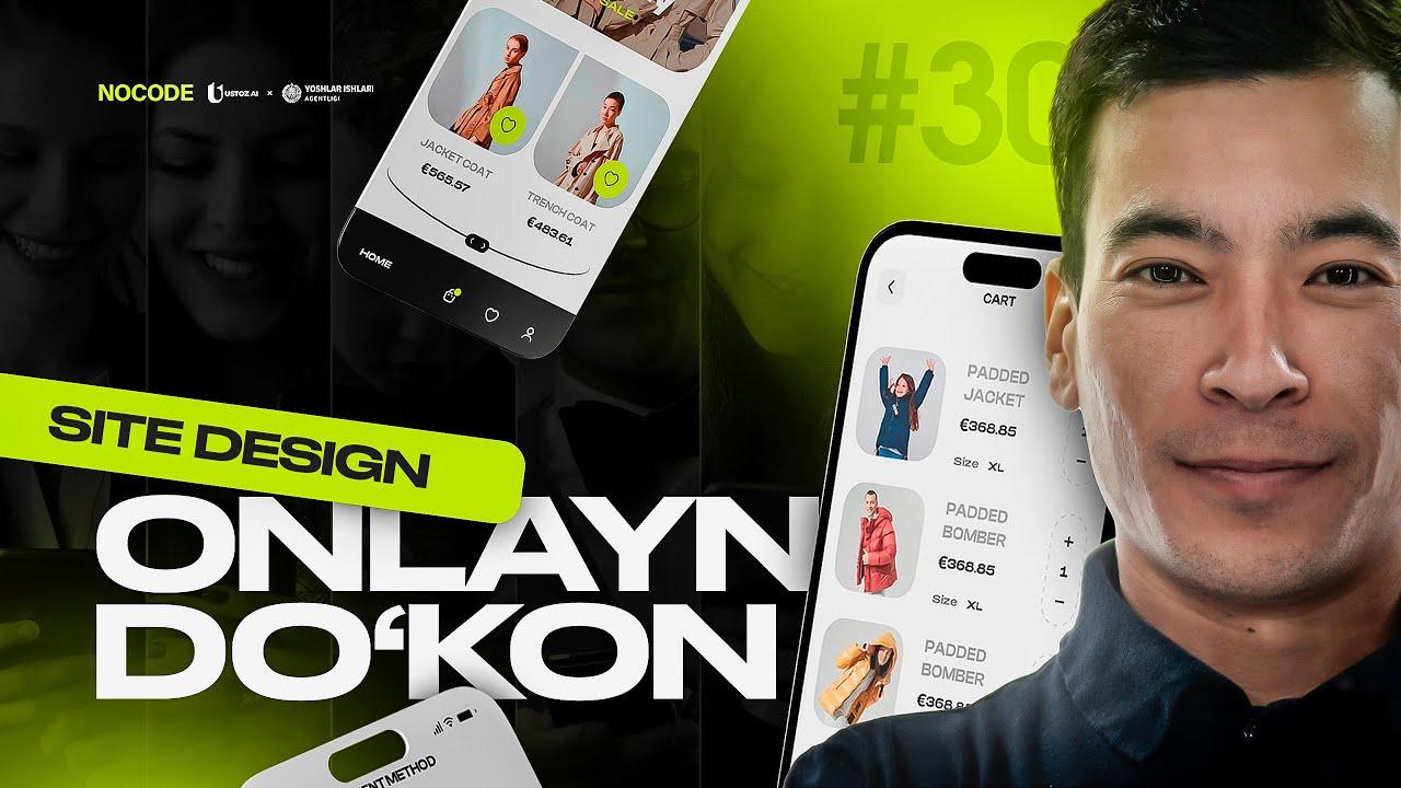 Onlayn do‘konning mobil versiyalarini tayyorlash — 2