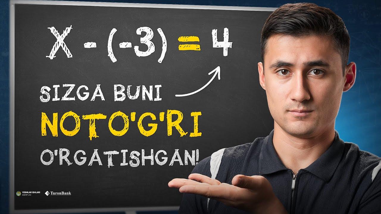 Har xil ishorali sonlarni ayirish