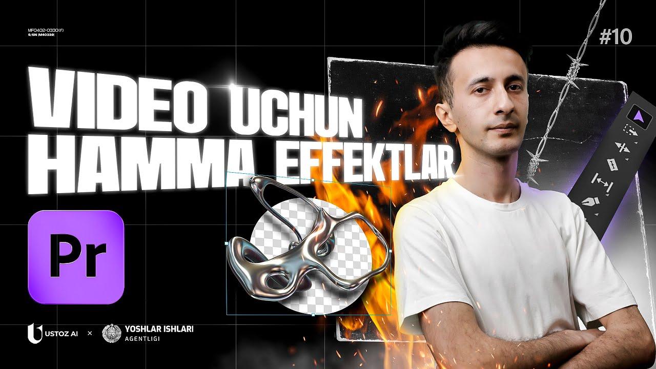 Hamma oson va tez effektlar bir videoda