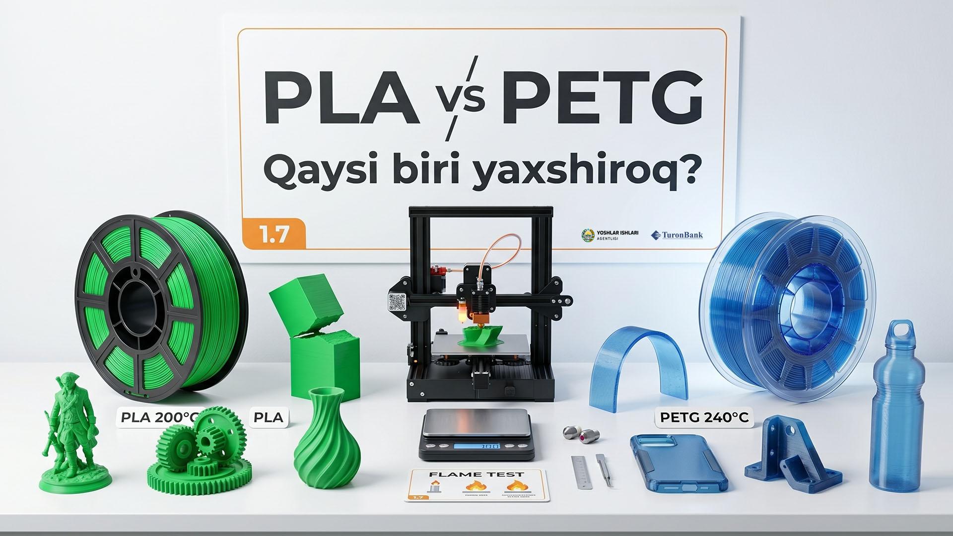 Pla yoki Petg qaysi biri yaxshiroq? 