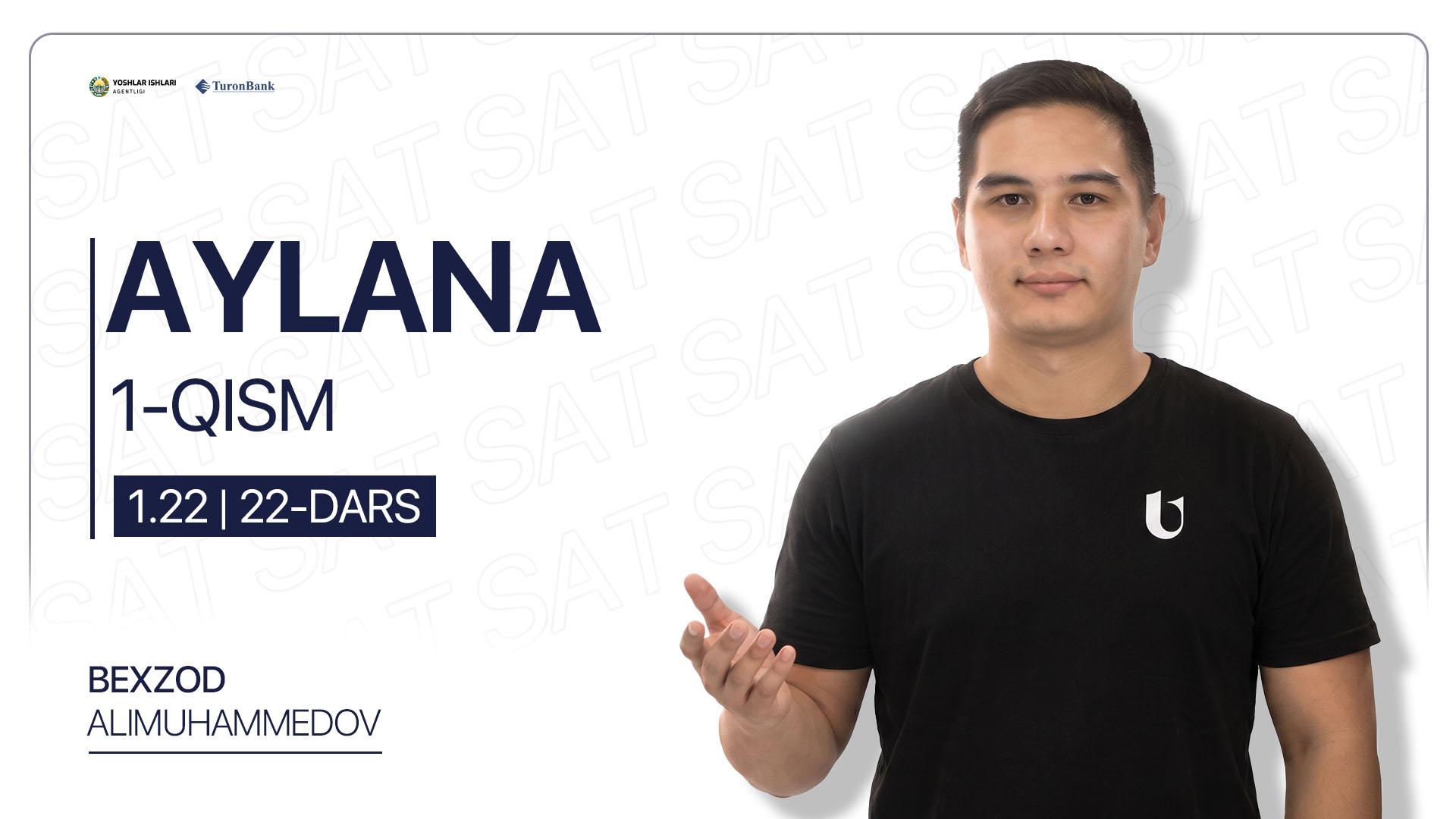 22-dars | Aylana 1-qism