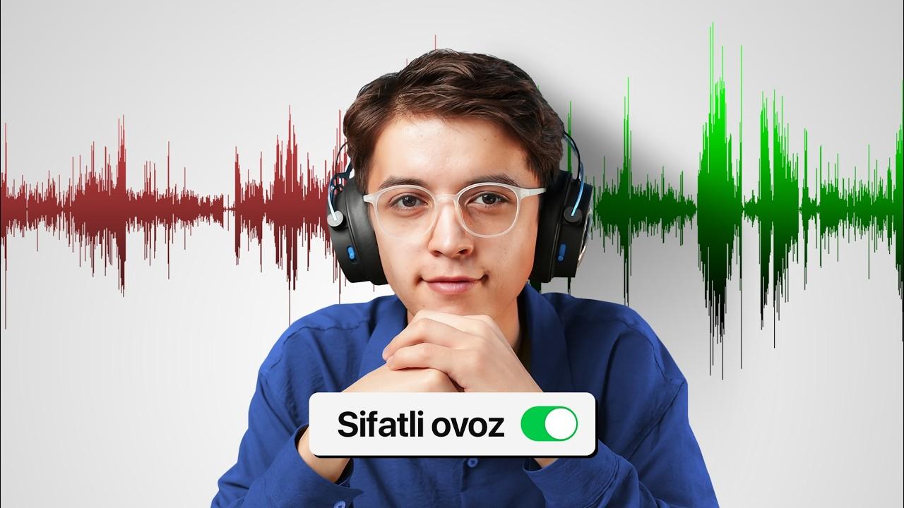 Telefonga sifatli ovoz yozish
