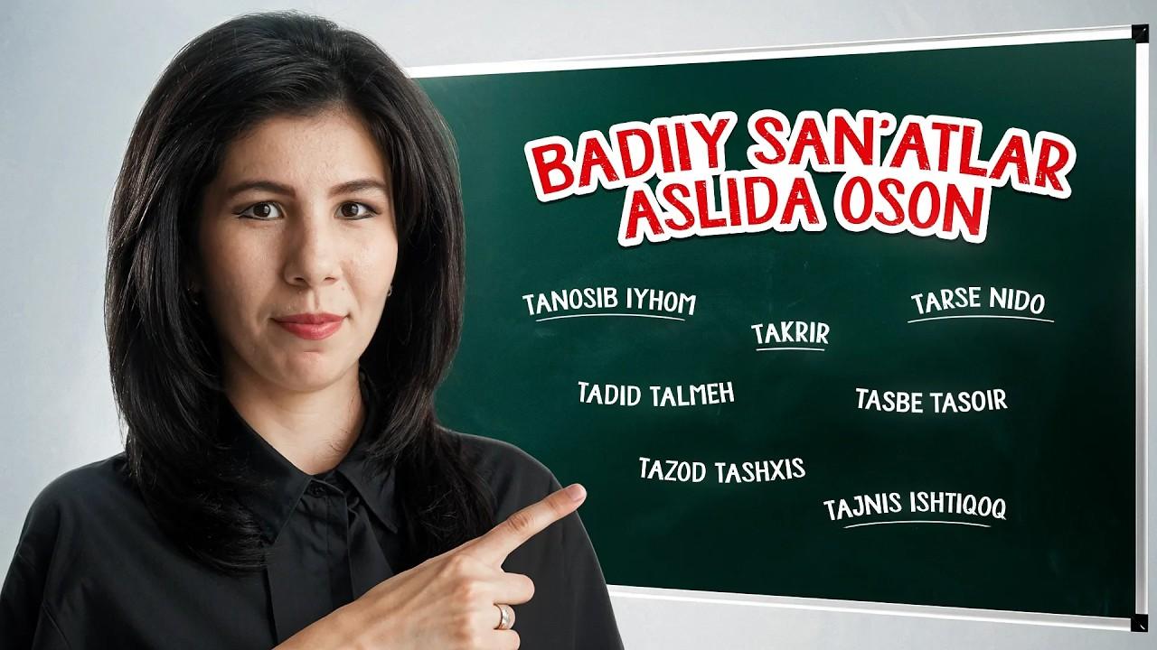 Hamma badiiy san’at turlarini 15 daqiqada o‘rganasiz 