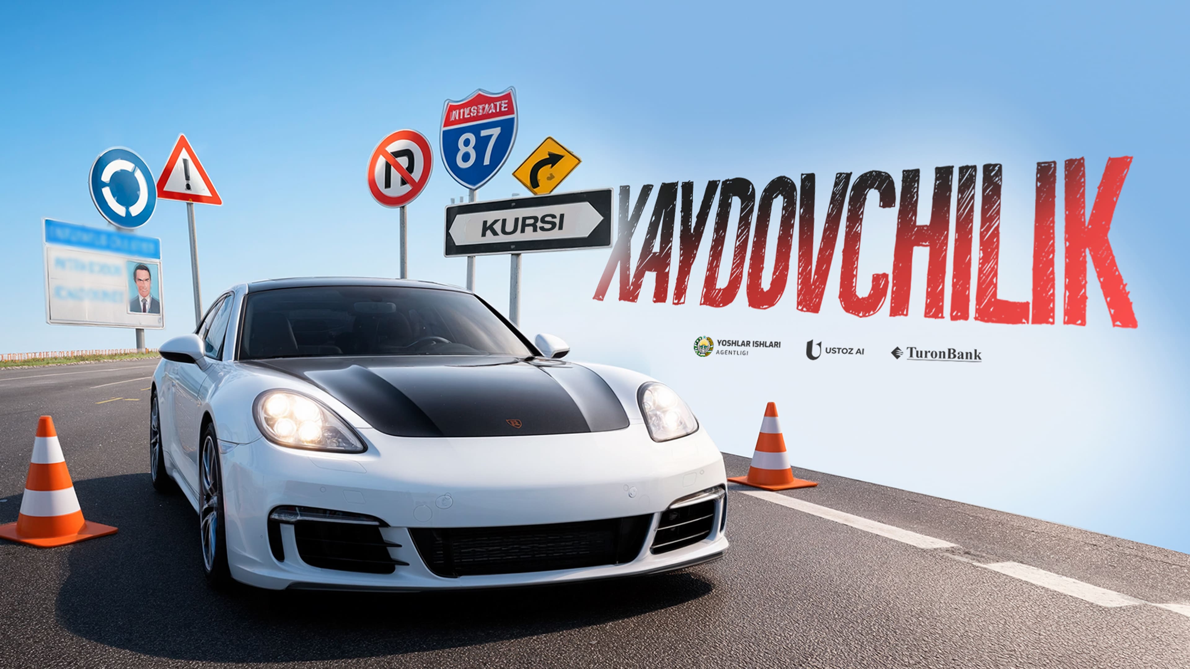 Bepul, sifatli Xaydovchilik kursi - Ustoz AI. Ustoz Ustoz AI Xaydovchilik